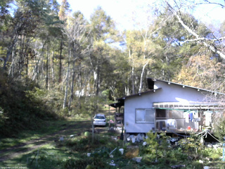 長野県菅平高原 ゆたか山荘 西側(坂上) 2025/10/24 10:30