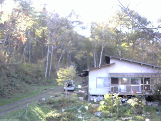 長野県菅平高原 ゆたか山荘 西側(坂上) 2025/10/24 14:30