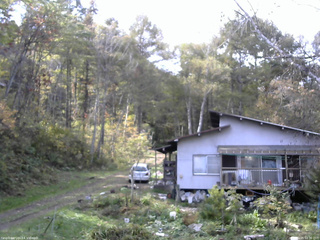長野県菅平高原 ゆたか山荘 西側(坂上) 2025/10/25 12:30