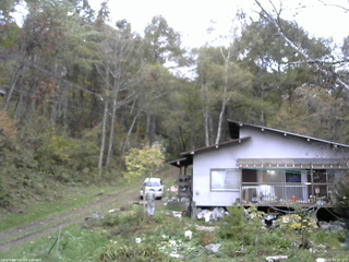 長野県菅平高原 ゆたか山荘 西側(坂上) 2025/10/25 14:00