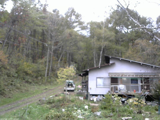 長野県菅平高原 ゆたか山荘 西側(坂上) 2025/10/25 14:30