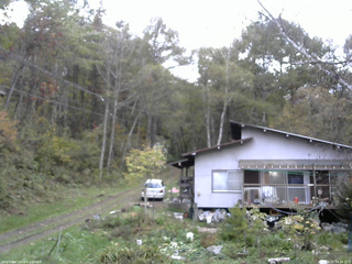 長野県菅平高原 ゆたか山荘 西側(坂上) 2025/10/25 14:45