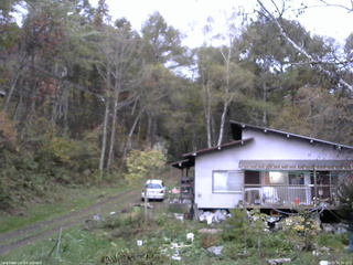 長野県菅平高原 ゆたか山荘 西側(坂上) 2025/10/25 16:30
