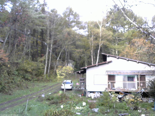 長野県菅平高原 ゆたか山荘 西側(坂上) 2025/10/27 06:45