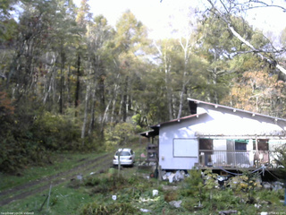長野県菅平高原 ゆたか山荘 西側(坂上) 2025/10/27 08:45