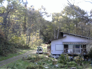 長野県菅平高原 ゆたか山荘 西側(坂上) 2025/10/27 13:30