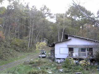 長野県菅平高原 ゆたか山荘 西側(坂上) 2025/10/27 14:15