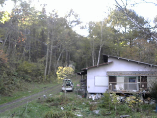 長野県菅平高原 ゆたか山荘 西側(坂上) 2025/10/27 14:30