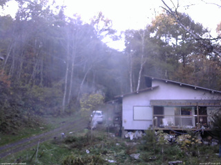 長野県菅平高原 ゆたか山荘 西側(坂上) 2025/10/27 15:00