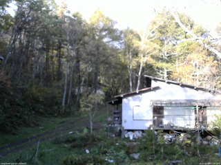 長野県菅平高原 ゆたか山荘 西側(坂上) 2025/10/29 07:30