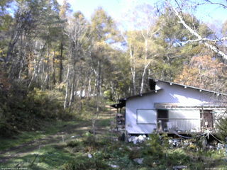 長野県菅平高原 ゆたか山荘 西側(坂上) 2025/10/29 10:15