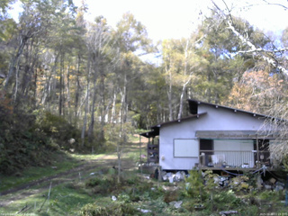 長野県菅平高原 ゆたか山荘 西側(坂上) 2025/10/29 11:15