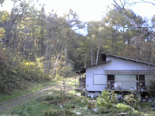 長野県菅平高原 ゆたか山荘 西側(坂上) 2025/10/29 13:45