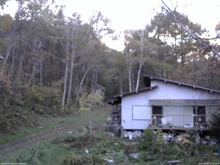 長野県菅平高原 ゆたか山荘 西側(坂上) 2025/10/29 16:30