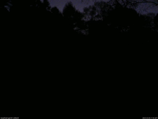 長野県菅平高原 ゆたか山荘 西側(坂上) 2025/10/29 17:30