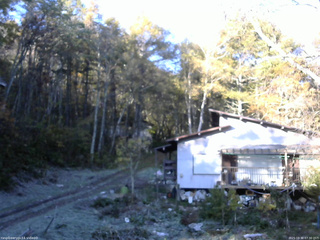 長野県菅平高原 ゆたか山荘 西側(坂上) 2025/10/30 07:30