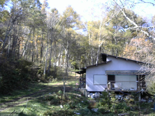 長野県菅平高原 ゆたか山荘 西側(坂上) 2025/10/30 11:00