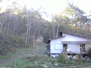 長野県菅平高原 ゆたか山荘 西側(坂上) 2025/10/30 14:30