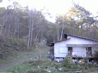 長野県菅平高原 ゆたか山荘 西側(坂上) 2025/10/30 14:45