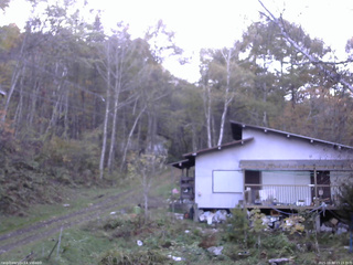 長野県菅平高原 ゆたか山荘 西側(坂上) 2025/10/30 15:15