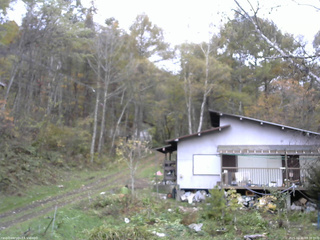 長野県菅平高原 ゆたか山荘 西側(坂上) 2025/10/31 08:30
