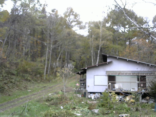 長野県菅平高原 ゆたか山荘 西側(坂上) 2025/10/31 12:30