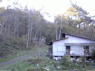 長野県菅平高原 ゆたか山荘 西側(坂上) 2025/11/01 14:45
