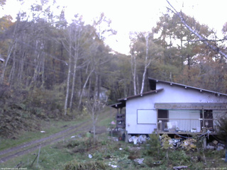 長野県菅平高原 ゆたか山荘 西側(坂上) 2025/11/01 15:15