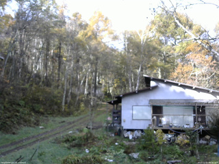 長野県菅平高原 ゆたか山荘 西側(坂上) 2025/11/02 08:30