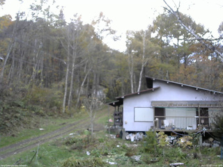 長野県菅平高原 ゆたか山荘 西側(坂上) 2025/11/02 14:45