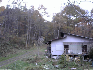 長野県菅平高原 ゆたか山荘 西側(坂上) 2025/11/02 16:45