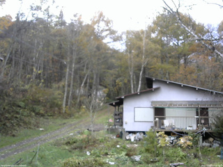 長野県菅平高原 ゆたか山荘 西側(坂上) 2025/11/03 14:00