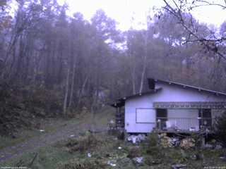 長野県菅平高原 ゆたか山荘 西側(坂上) 2025/11/03 16:30