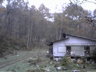 長野県菅平高原 ゆたか山荘 西側(坂上) 2025/11/03 16:45