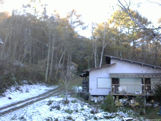 長野県菅平高原 ゆたか山荘 西側(坂上) 2025/11/04 14:30