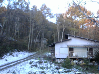長野県菅平高原 ゆたか山荘 西側(坂上) 2025/11/05 06:30