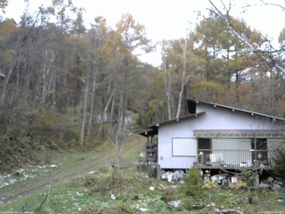 長野県菅平高原 ゆたか山荘 西側(坂上) 2025/11/05 12:15