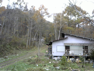 長野県菅平高原 ゆたか山荘 西側(坂上) 2025/11/05 12:30
