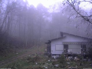 長野県菅平高原 ゆたか山荘 西側(坂上) 2025/11/07 06:30