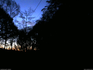 長野県菅平高原 ゆたか山荘 東側上空 2025/11/08 05:45