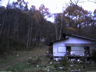 長野県菅平高原 ゆたか山荘 西側(坂上) 2025/11/09 06:15