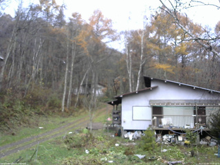 長野県菅平高原 ゆたか山荘 西側(坂上) 2025/11/09 13:45