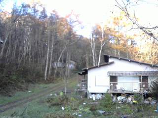 長野県菅平高原 ゆたか山荘 西側(坂上) 2025/11/10 07:00