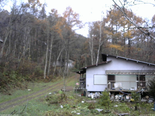 長野県菅平高原 ゆたか山荘 西側(坂上) 2025/11/10 07:45