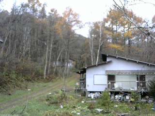 長野県菅平高原 ゆたか山荘 西側(坂上) 2025/11/10 08:45