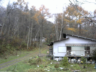 長野県菅平高原 ゆたか山荘 西側(坂上) 2025/11/10 10:45