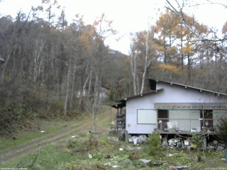 長野県菅平高原 ゆたか山荘 西側(坂上) 2025/11/11 12:15