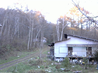 長野県菅平高原 ゆたか山荘 西側(坂上) 2025/11/11 14:30
