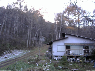 長野県菅平高原 ゆたか山荘 西側(坂上) 2025/11/12 16:30