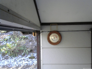 長野県菅平高原 ゆたか山荘 温度計 2025/11/12 11:45